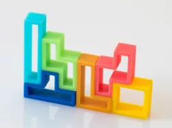 Tetris Bookshelf