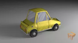 Toon Car 3D model
