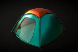Tourist Tent 3D model