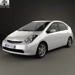 Toyota Prius base 2003 3D model
