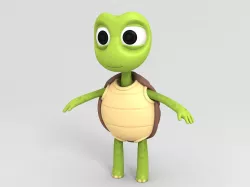 Turtle 3D model