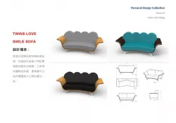 Twins LOVE smile sofa