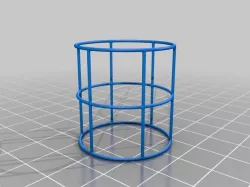 Wire Frame Cylinder