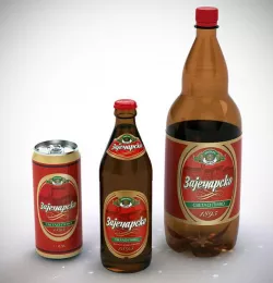 Zajecarsko Pivo - Beer Bottles and Can