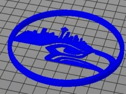 2 piece Seattle Seahawks Coaster
