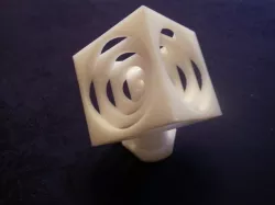 2" Turners Cube with Base