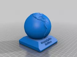 2nd place Geography Bee Trophy