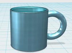 3D cup