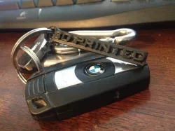 3D Printed Keychain (Let everyone know you 3D print!)
