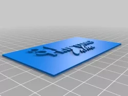 3DPrintingOnline Business Card