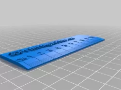 3DPrintingOnline ruler