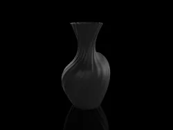 50er Twist-Vase