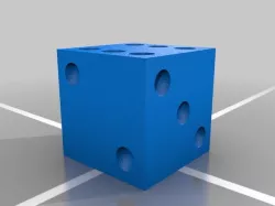 6 faces dice