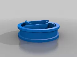 aeroplane wheel spinner