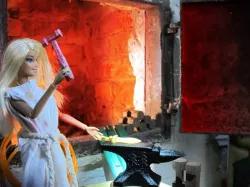 Barbie-Compatible Forge Hammer