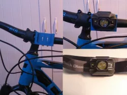 Black Diamond headlamp bar mount