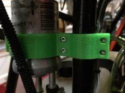 Blackhawk quad paraglider fuel pressure regulator bracket.