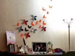Butterfly wall decoration