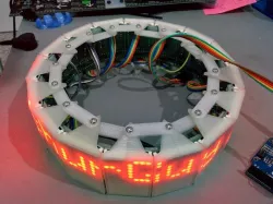 Circular LED Display