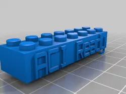Citrix NetScaler3 Lego Block Necklace/Keychain