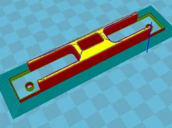 CraftBot USB cable retainer bracket