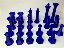 Daniel's 3 Player Hexagonal Chess Set