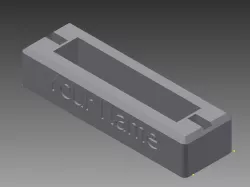 Desk Plaque