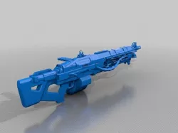 Destiny Exotic Machine Gun Thunderlord 1:1 Scale