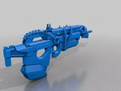 Destiny Exotic Pulse Rifle Bad Juju 1:1 Scale