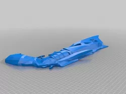Destiny Thorn Hand Cannon: Cut for Printing