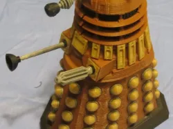 Detailed Dalek model redrawn