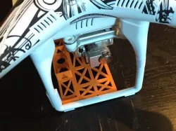 Dji Phantom 2 Vision+ Cam guard+gps holder all in one version
