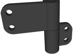 Door Hinge Assembly for BuzzBox Enclosure
