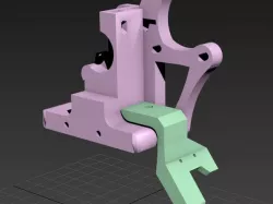 Extrusor webcam support