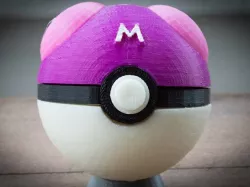 Fixed 'M' Masterball, with magnetic clasp