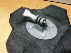 Garmin sandbag GPS mount to GoPro mount conversion