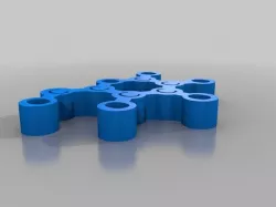 Glucose molecule model