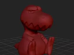 grumpy tRex