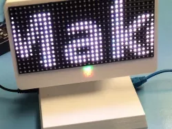 iPi Raspberry Pi enclosure with 16x32 RGB LED Matrix Display