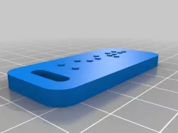 Keith Braille Key Chain