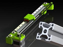 mgn12 350mm linear rail guide with mgn12h linear bearing carriage block ...