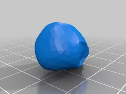 Low Poly Skull