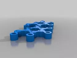 Maltose molecule model