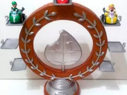 Mario Kart Leaf Cup Trophy