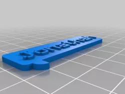My Customized Call out name plate