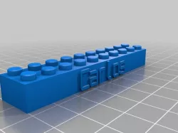 My Customized Lego Block Carlos
