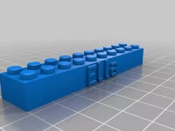 My Customized Lego Block Ella