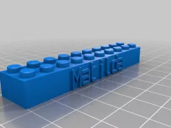 My Customized Lego Block Matilda