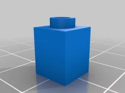 My Customized LEGO-Compatible 1x1 technic hole brick
