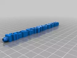 My Customized Retro Font Word Pen